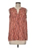 Zac & Rachel 100% Polyester Orange Sleeveless Blouse Size M - photo 1