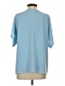 MICHAEL Michael Kors Blue Short Sleeve Blouse Size S - photo 2