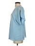 MICHAEL Michael Kors Blue Short Sleeve Blouse Size S - photo 5