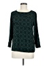 Dana Buchman 100% Polyester Teal 3/4 Sleeve Top Size M - photo 1