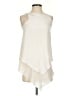 Hunter Bell 100% Silk Ivory Sleeveless Silk Top Size 2 - photo 1