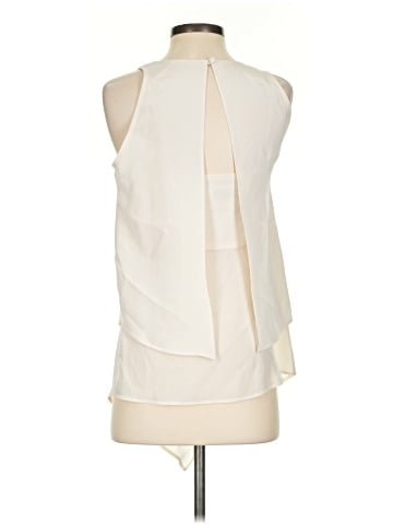 Hunter Bell Sleeveless Silk Top (view 2)