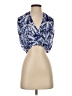Ramy Brook Blue Sleeveless Blouse Size S - photo 1
