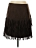 WD.NY 100% Polyester Brown Casual Skirt Size S - photo 1