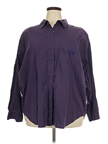 Bobbie Brooks Long Sleeve Button-Down Shirt (view 1)