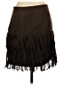 WD.NY 100% Polyester Brown Casual Skirt Size S - photo 2
