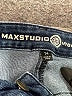 Max Studio Blue Denim Shorts Size 14 - photo 3