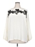 Talbots 100% Polyester Ivory Long Sleeve Blouse Size 2X - photo 1