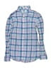 Vineyard Vines 100% Cotton Plaid Blue Long Sleeve Button-Down Shirt Size 16 - photo 1
