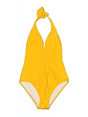 Solid & Striped One Piece Swimsuit (view 1)