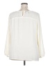 Talbots 100% Polyester Ivory Long Sleeve Blouse Size 2X - photo 2