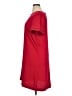 Ann Taylor 100% Polyester Solid Red Casual Dress Size 16 - photo 5