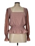 Mittoshop 100% Polyester Pink Long Sleeve Blouse Size L - photo 1