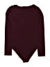 MANGOPOP Collection Burgundy Bodysuit Size S - photo 2
