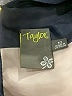 Taylor 100% Polyester Stripes Black Casual Dress Size 10 - photo 7