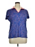 Assorted Brands Blue Short Sleeve Polo Size XL - photo 1
