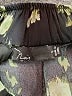 Noir 100% Polyester Floral Green Casual Pants Size S - photo 7