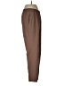 DSG Solid Brown Casual Pants Size M - photo 4