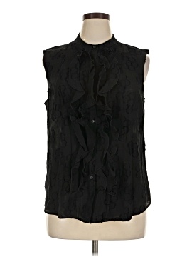 Black Label by Chico's Sleeveless Button-Down Shirt (view 1)