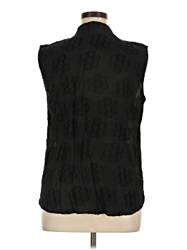 Black Label by Chico's Sleeveless Button-Down Shirt (view 2)