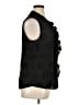 Black Label by Chico's Black Sleeveless Button-Down Shirt Size 16 - photo 4