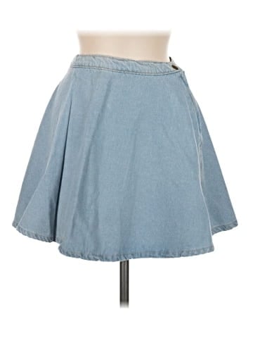 American Apparel Denim Skirt (view 1)