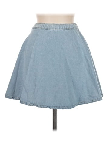 American Apparel Denim Skirt (view 2)