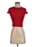 Brandy Melville Red Short Sleeve Turtleneck Size XS (estimated) - photo 1