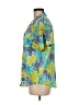 Karen Scott Tropical Teal Short Sleeve Blouse Size M - photo 5