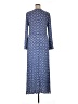 Lulus 100% Rayon Blue Casual Dress Size XL - photo 2