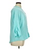 Foxcroft 100% Cotton Teal 3/4 Sleeve Blouse Size XL - photo 4