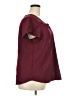 Shein Burgundy Short Sleeve Blouse Size 2X - photo 4