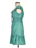 Unbranded 100% Polyester Polka Dots Teal Casual Dress Size S - photo 5