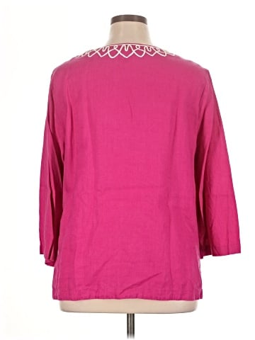 Talbots Outlet 3/4 Sleeve Blouse (view 2)