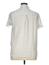 Lands' End 100% Polyester Ivory Short Sleeve Turtleneck Size 14 - photo 2