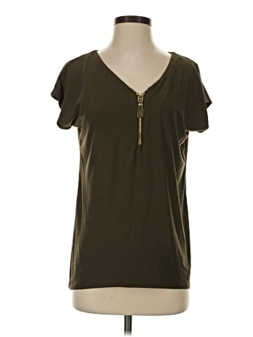 Coco Bianco Short Sleeve Henley (view 1)