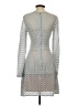 BCBGMAXAZRIA Polka Dots Gray Cocktail Dress Size S - photo 2