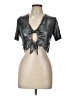 Assorted Brands Metallic Snake Print Silver Tank Top Size L - photo 1