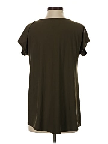 Coco Bianco Short Sleeve Henley (view 2)