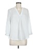 Vince Camuto 100% Polyester White 3/4 Sleeve Blouse Size M - photo 1