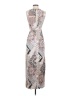 Emerald Sundae 100% Rayon Print Silver Cocktail Dress Size S - photo 2