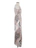 Emerald Sundae 100% Rayon Print Silver Cocktail Dress Size S - photo 4