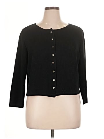 Liz Baker Essentials Cardigan (view 1)