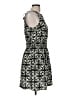 Universal Thread Graphic Black Cocktail Dress Size M - photo 4