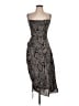 Forever 21 100% Polyester Paisley Gray Cocktail Dress Size L - photo 1