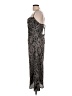 Forever 21 100% Polyester Paisley Gray Cocktail Dress Size L - photo 5