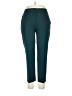 Zara Color Block Teal Casual Pants Size 10 - photo 1
