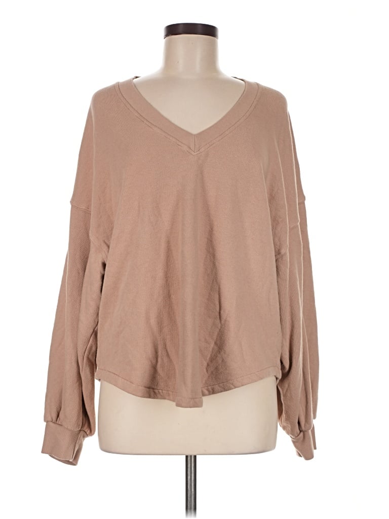 Pre-owned Citizen Of Humanity Cardigan Sweater In Tan