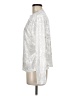 Allegra K Metallic Silver Long Sleeve Top Size M - photo 5
