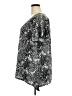 Brittany Black Silver Short Sleeve Blouse Size 2X - photo 5